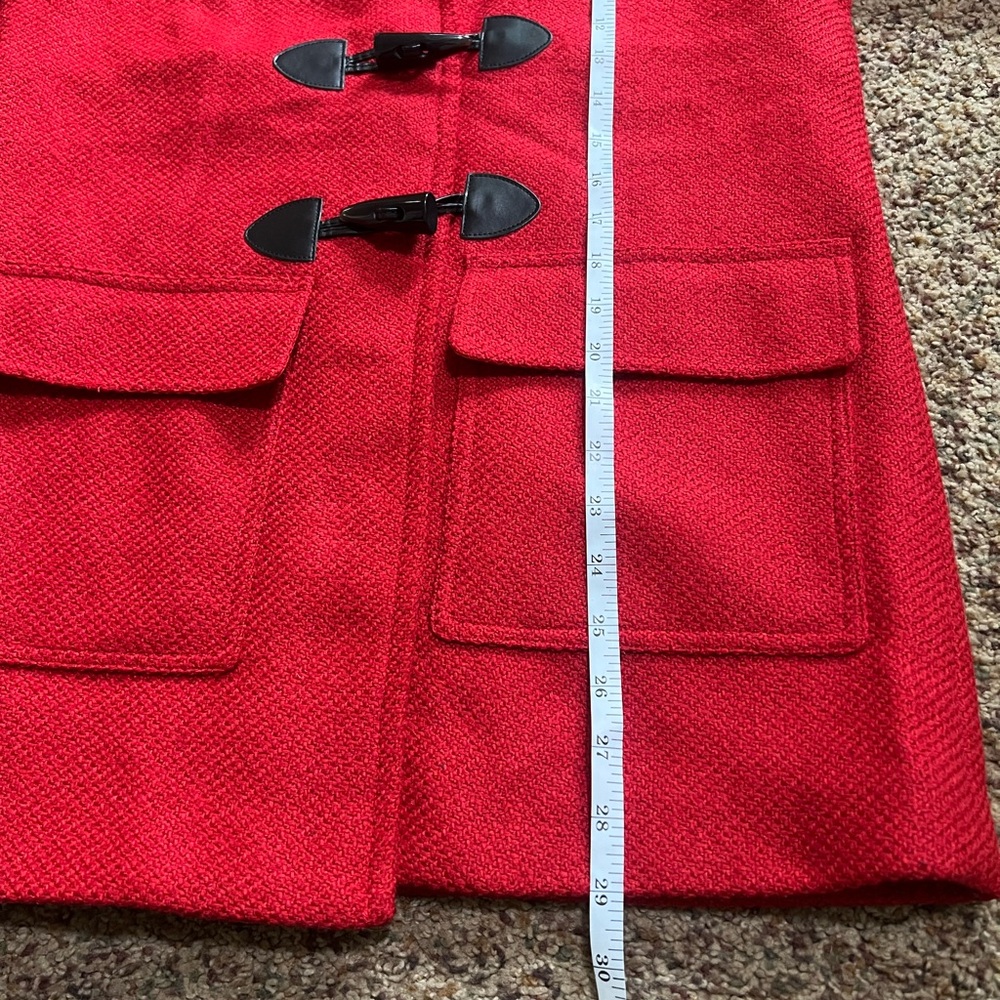 Forever 21 Red Toggle Jacket Euc - image 6